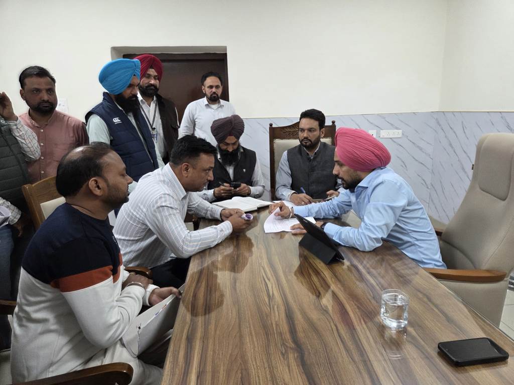OSD Sukhveer Singh Reviews Public Grievances Directs TimeBound Redressal in Dhuri